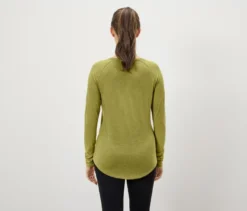 Outdoor-Funktionsshirt, gelb-grün