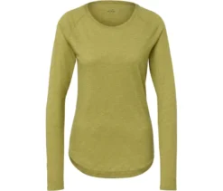 Outdoor-Funktionsshirt, gelb-grün