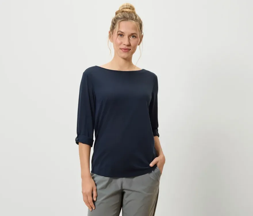 Outdoor-Funktionsshirt, navy
