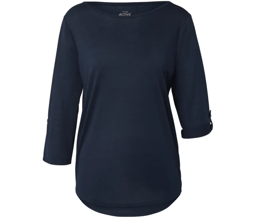 Outdoor-Funktionsshirt, navy