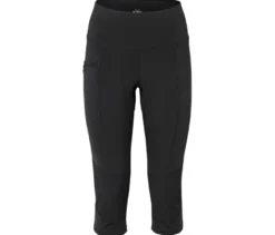 3/4-Outdoor-Leggings, schwarz