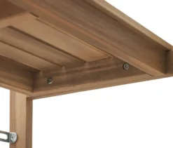 Outdoor-Regal mit individuell positionierbaren Regalböden