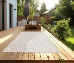 Outdoor-Teppich »Ecru Flow«, 80 x 150 cm