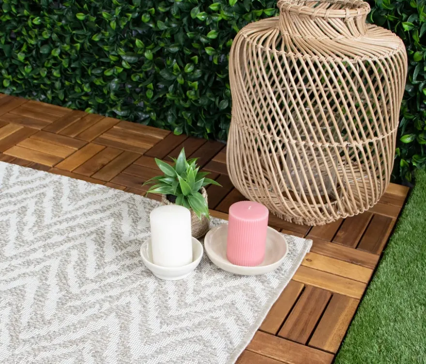 Outdoor-Teppich »Ecru Flow«, 80 x 150 cm