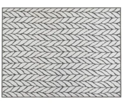 Outdoor-Wendeteppich »Knitted Joy«, grau, ca. 120 x 160 cm