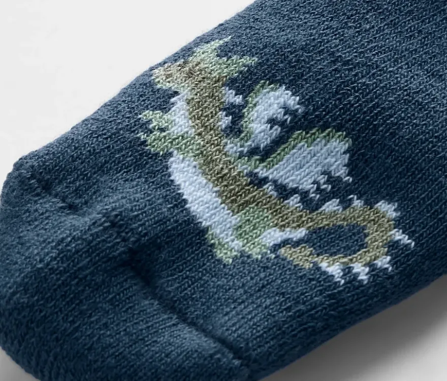7 Paar Baby-Socken, Drache