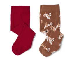 2 Paar Baby-Strumpfhosen