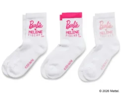 3 Paar Barbie loves Helene Fischer Tennissocken