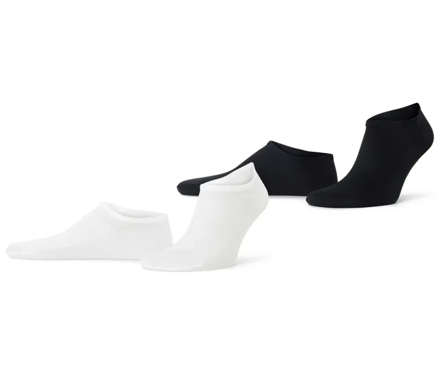 2 Paar extrafeine Sneaker-Söckchen
