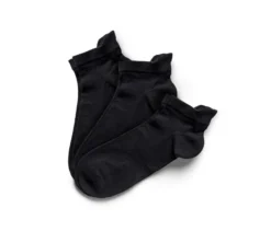 3 Paar Funktions-Sportsocken, schwarz