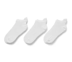 3 Paar Funktions-Sportsocken, weiß