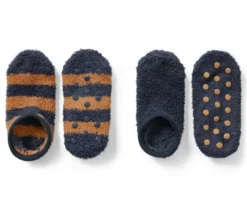 2 Paar Hausschuh-Socken