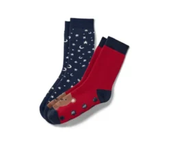 2 Paar Kinder-Antirutsch-Socken