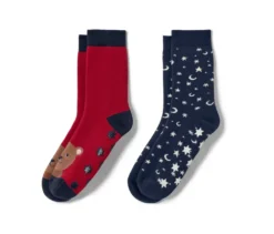 2 Paar Kinder-Antirutsch-Socken