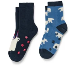 2 Paar Kinder-Antirutsch-Socken