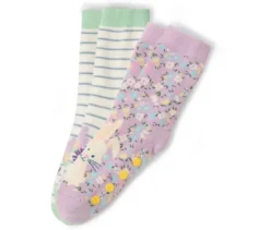 2 Paar Kinder-Antirutsch-Socken