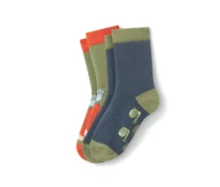 2 Paar Kinder-Antirutsch-Socken