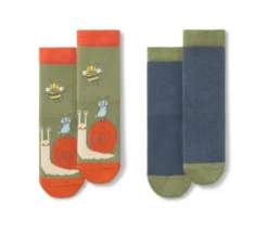 2 Paar Kinder-Antirutsch-Socken