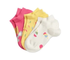 3 Paar Kinder-Sneakersocken, Eis