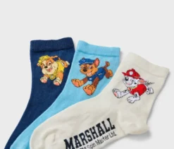 5 Paar Kinder-Socken »Paw Patrol«, blau