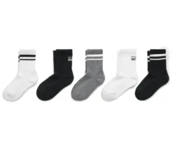 5 Paar Kinder-Tennissocken, grau