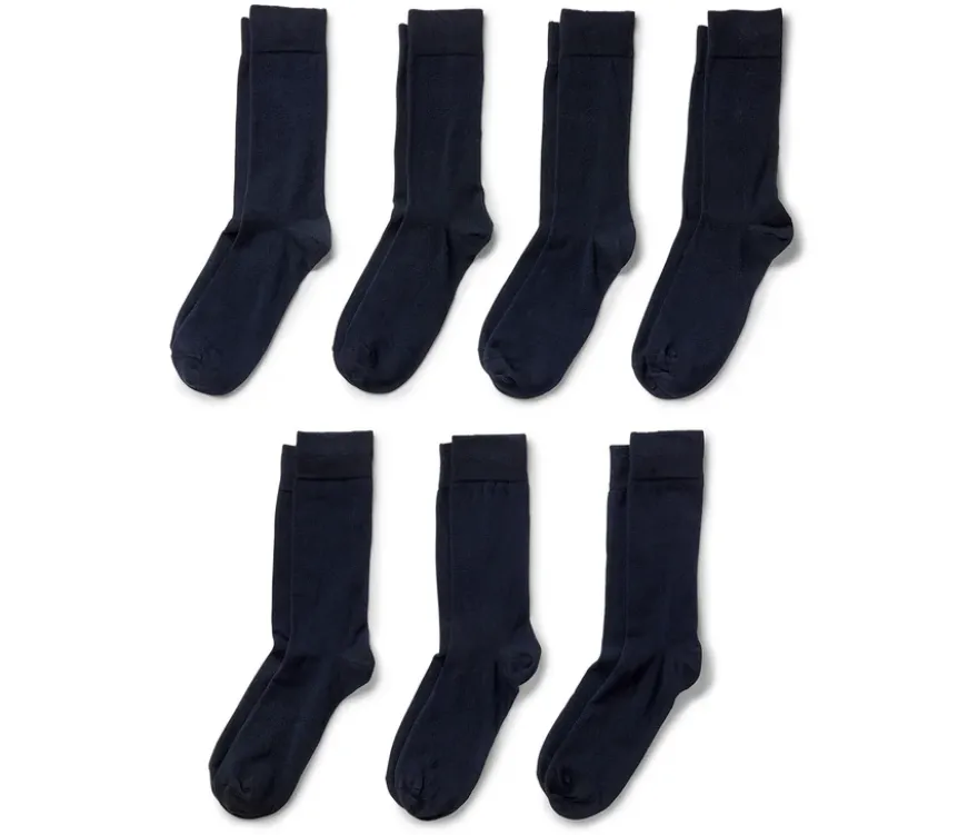 7 Paar Socken, dunkelblau