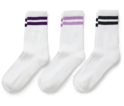 3 Paar Socken, weiß