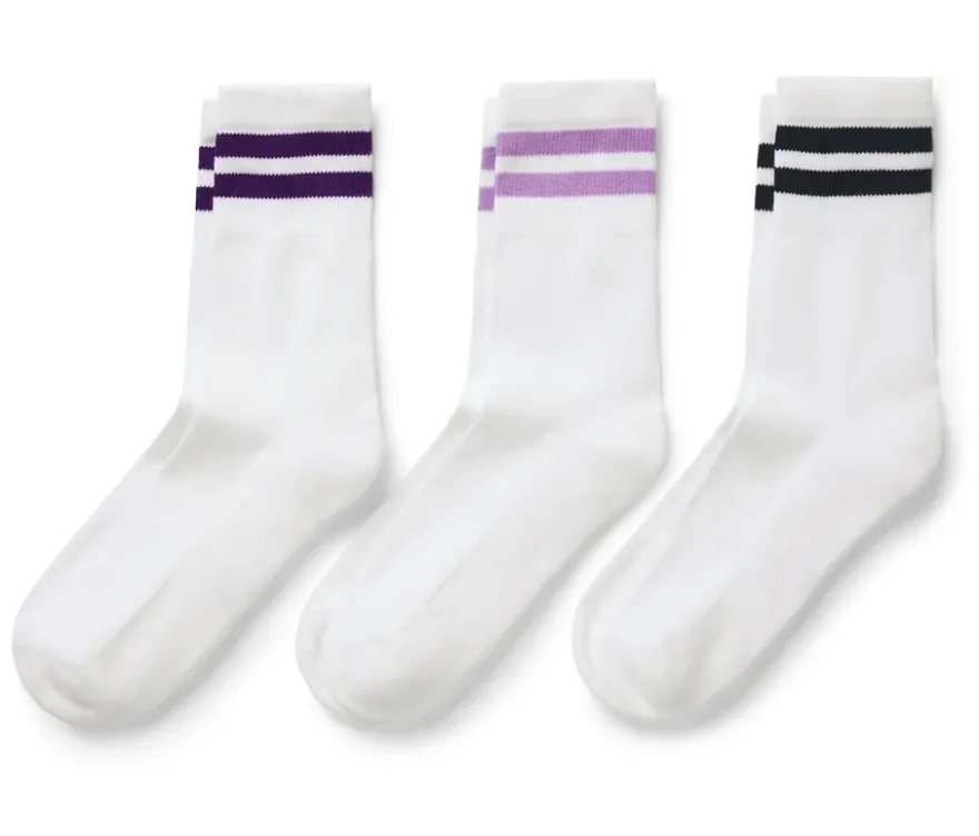 3 Paar Socken, weiß