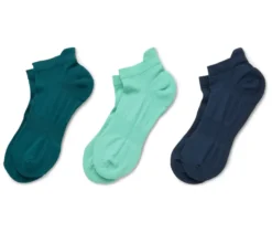 3 Paar Sportsocken, navy/petrol/blau