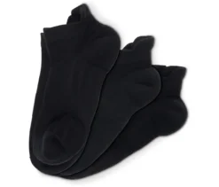 3 Paar Sportsocken, schwarz