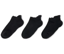 3 Paar Sportsocken, schwarz