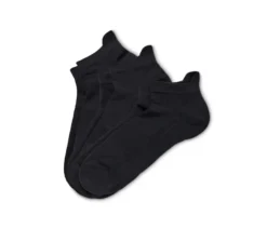 3 Paar Unisex-Profi-Laufsocken, schwarz