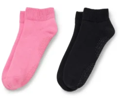 2 Paar Yogasocken, pink