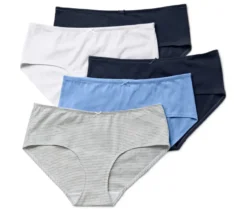 5 Pantys, gestreift