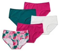 5 Pantys, mehrfarbig