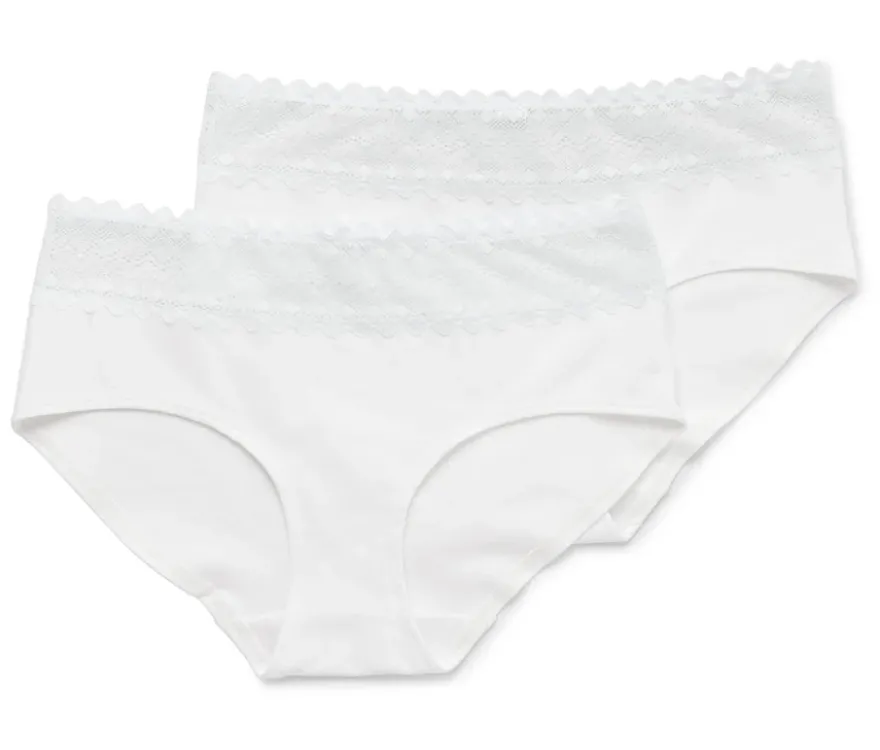2 Pantys, weiß