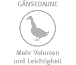 Paradies Ganzjahres-Daunendecke »Hoheluft«, Normalgröße