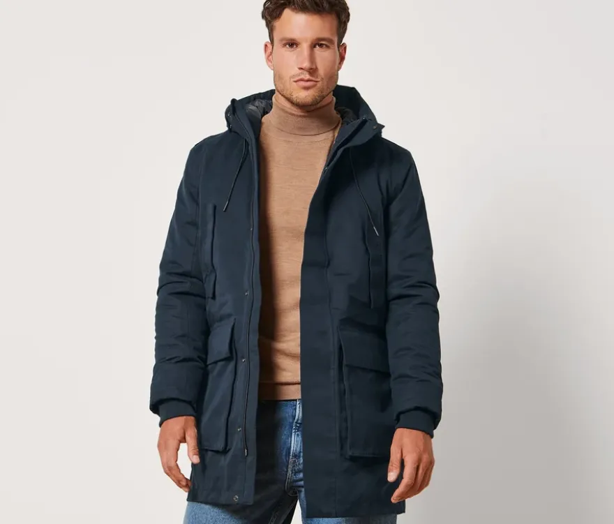 Parka, navyblau