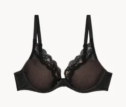 Passionata Padded Plunge-BH »Brooklyn«, schwarz