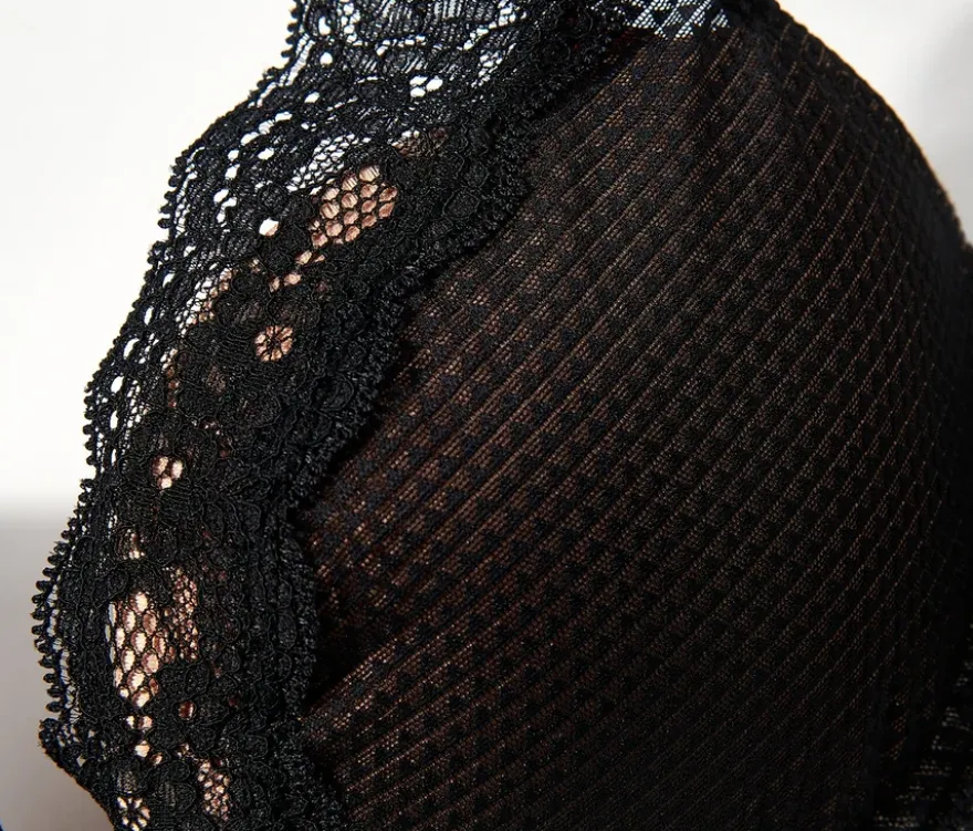 Passionata Padded Plunge-BH »Brooklyn«, schwarz
