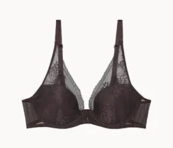 Passionata Plunge-BH »Maddie«, dark chocolate