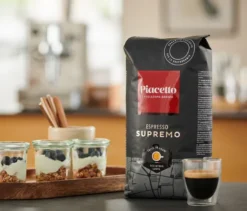 Piacetto Espresso Supremo - 6x 1 kg Ganze Bohne