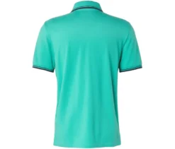 Piqué-Poloshirt, grün