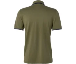 Piqué-Poloshirt, khaki