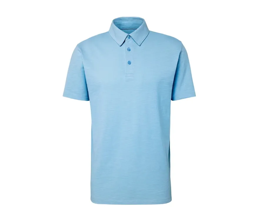 Poloshirt, blau