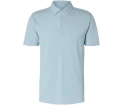 Poloshirt, hellblau