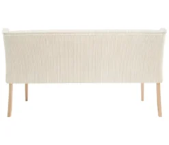 Polsterbank »Hendrick«, Cordstoff creme
