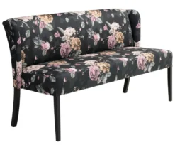 Polsterbank »Hendrick«, floral anthrazit