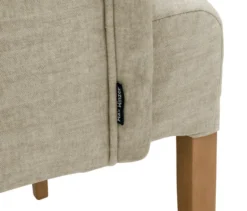 Polsterstuhl mit Armlehne »Hendrick«, beige
