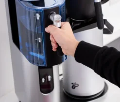 Profi-Filterkaffeemaschine »Coffea Filbii«, classic silver - ohne Kanne